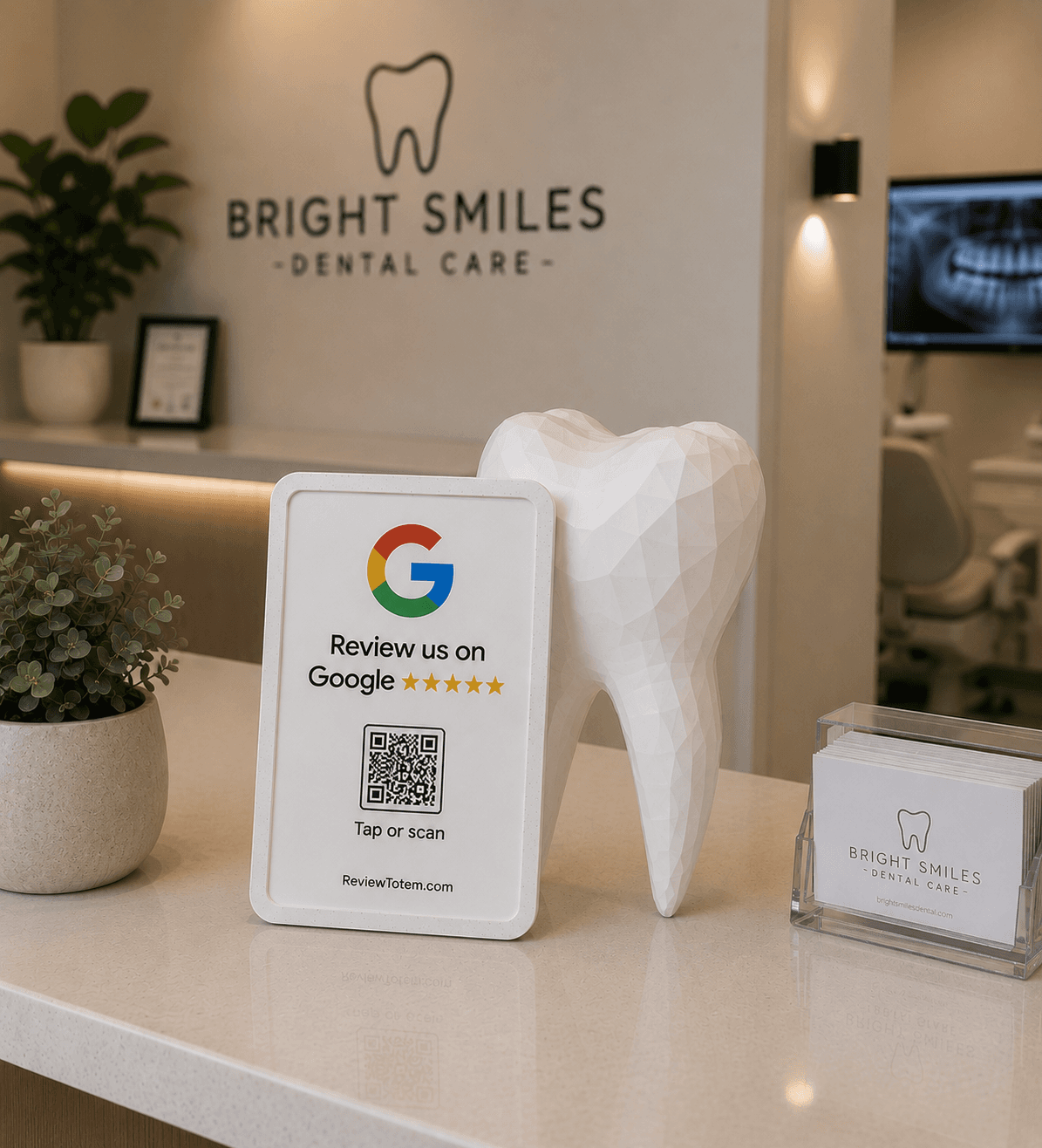 Dental Review Totem