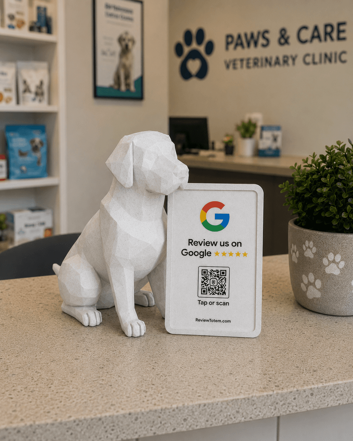 Vet Review Totem